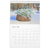 Aquarell gestaltet 2019 Wandkalender (Mär 2027)
