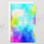 Aquarell gezeichnetes Briefpapier (Vorne/Hinten)