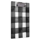 Aquarell-Gingham-Klemmbrett Klemmbrett (Rechts)