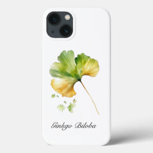 Aquarell-Ginkgo-Biloba-Blatt-Botanical-Wellness Case-Mate iPhone Hülle