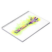 Aquarell-Giraffe 2 Notizblock (Linke Seite)