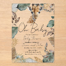 Aquarell-Giraffe-Wilde-Baby-Party