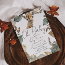 Aquarell-Giraffe-Wilde-Baby-Party