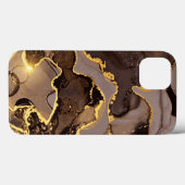 Aquarell Glitzer Gold iPhone / iPad Gehäuse Case-Mate iPhone Hülle (Rückseite (Horizontal))