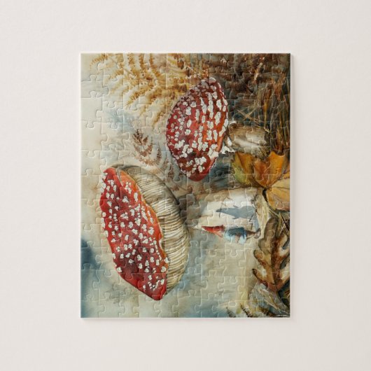 Aquarell Gnome Puzzle (Vertikal)