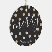 Aquarell & Gold | KERAMIK Ornament (Rechts)