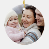 Aquarell & Gold | KERAMIK Ornament (Hinten)