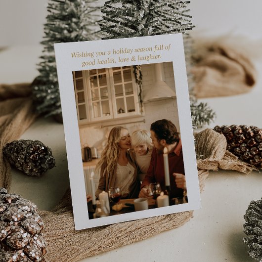 Aquarell Goldene Ornamente Foto Weihnachten