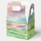 Aquarell-Golf Geschenkschachtel (Geöffnet)
