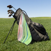 Aquarell-Golf Golfhandtuch (Gras)