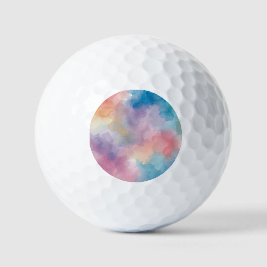 Aquarell golfball (Vorderseite)