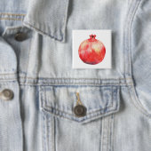 Aquarell Granatapfel Button (Beispiel)