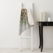 Aquarell Grauer Wolf Landschaft Sherpadecke (Beispiel)