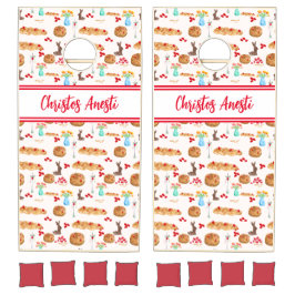 Aquarell Griechisches Osterfest Muster