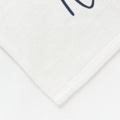 Aquarell Grill Sensenmann Buchhandlung Fleecedecke (Ecke)