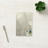 Aquarell-große Pyrenäen-Welpe - Bonbon Post-it Klebezettel (Büro)