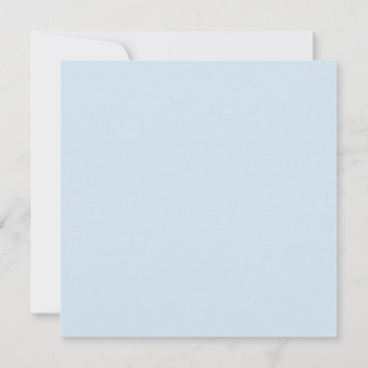 Aquarell Grüne Blue Baby Boy Dusche Invitati Einladung (Rückseite)