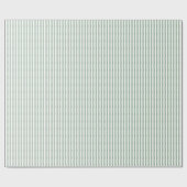 Aquarell-Grünstreifen Geschenkpapier (Flach)