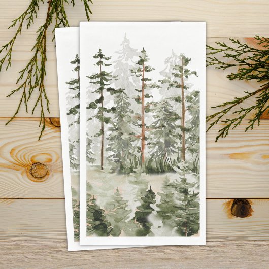 Aquarell Grünwald Serviette