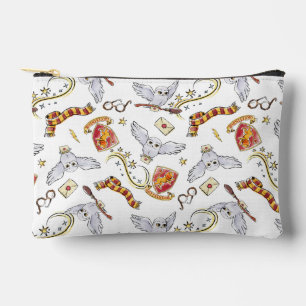 Aquarell GRYFFINDOR™ Hedwig-Muster Zubehörtasche