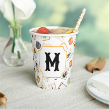 Aquarell-Halloween-Mahjong-Kacheln Monogramm