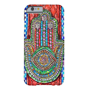 Aquarell Hamsa Fliesen Barely There iPhone 6 Hülle