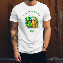 Aquarell Happy St. Patrick's Day Party Accessoire T-Shirt
