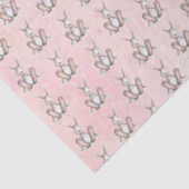 Aquarell-Häschenkoordinierung Seidenpapier (Detail)