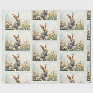 Aquarell-Hase Geschenkpapier