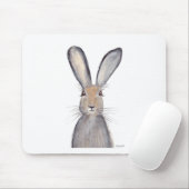 Aquarell Hase Kaninchen Mousepad (Mit Mouse)