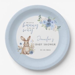 Aquarell-Hasen-Ostern-Baby-Party-Papierplatten Pappteller