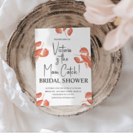 Aquarell Hauptfang Hummer Junggesellinnenabschied Einladung