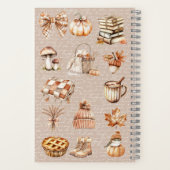 Aquarell Herbst Herbst Favorit Notizblock (Rückseite)