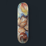 Aquarell - Herbstblätter - Skateboard<br><div class="desc">Watercolor - Autumn Leaves</div>