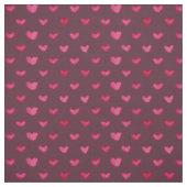 Aquarell-Herz-Muster-Gewebe Stoff (Muster)