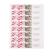 Aquarell-Herz-Valentinstag (Bogen)