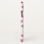 Aquarell-Herzen mit Namensfall Case-Mate iPhone Hülle (Hinten/Rechts)