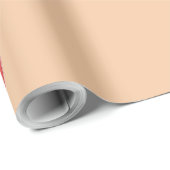 Aquarell-Herzen Nahtloses Muster Geschenkpapier (Rolleneckpunkt)