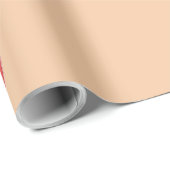 Aquarell-Herzen Nahtloses Muster Geschenkpapier (Rolleneckpunkt)