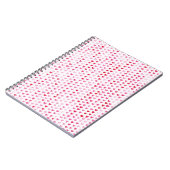 Aquarell-Herzen Notizblock (Linke Seite)