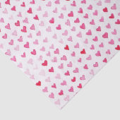 Aquarell-Herzen Seidenpapier (Ausschnitt)