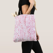 Aquarell-Herzen Tasche (Von Nahem)