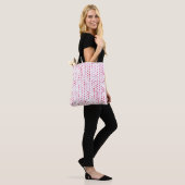 Aquarell-Herzen Tasche (Am Model)
