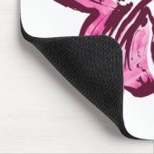 Aquarell-Hibiskus-Mauspads Mousepad (Ecke)
