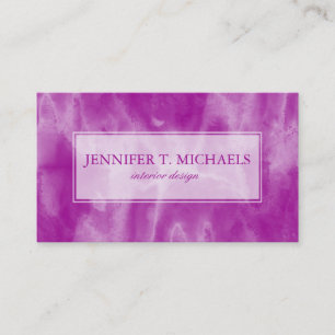 Aquarell-Hintergrundfarbe lila nahtlos Visitenkarte