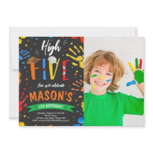 Aquarell Hoch Fünfjähriges Foto