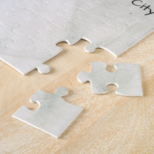 Aquarell-Hochzeits-Andenken für Neuvermählte Puzzl Puzzle