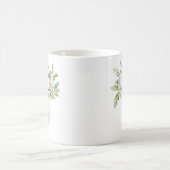 Aquarell-Hochzeitsblumenstrauß Kaffeetasse (Mittel)
