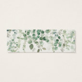 Aquarell Hochzeitskarte (Rückseite)