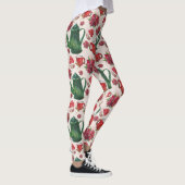 Aquarell Holiday Tee Party Leggings (Rechts)